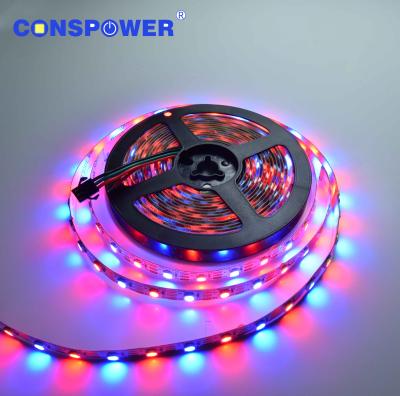 China Magic Landscape LED Strip 60LEDS/M Bulit-in IC SK6812 WS2812B 5050RGB LED Strip IP20 5V 10mmPCB for sale