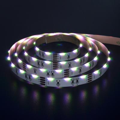 China Colorful Landscape Side View 60LEDS 020 RGB LED Strip IP20 12V 10mmPCB for sale