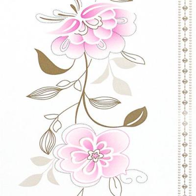 China High Glossy Aluminum Foil And Flower Panel Design Hot Stamping Foil For 21cm PVC Panel for sale