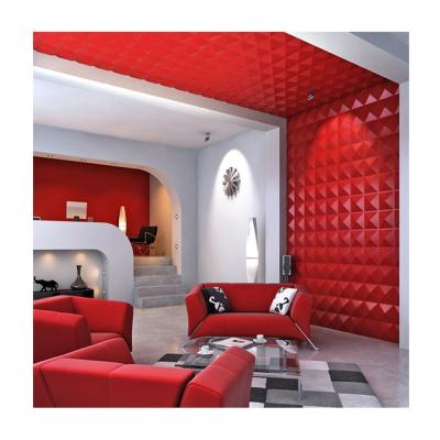 China Latest Amazon Modern Wall Art Decorative PVC Material PVC 3D White Wall Panel For Interior Wall for sale