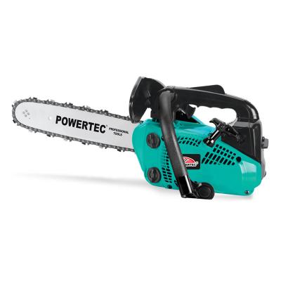 China 25CC 2-Stroke POWERTEC 0.9kw 2-Stroke 2500 Gas Powered Chainsaw for sale