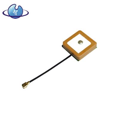 China Free Sample 18 x18x 6.7mm GPS BeiDou Ceramic Built-in Dual Frequency AK184 Active Antenna for sale