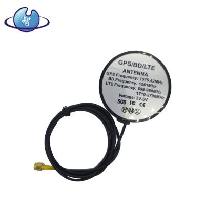 China High Precision Vehicle Mounted Two In One Combo Antenna Navigation Positioning SMA BD 4G GPS External Antenna AK260 for sale