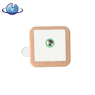 China Free Sample RFID Reader 25*25*4mm UHF High Performance Circular Polarization Passive Ceramic Antenna AK356 for sale