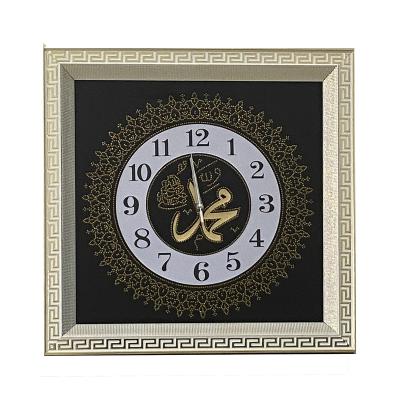 China Islamic Home Decor Wall Frame Diamond Muslim Glass PS Ayah In Arabic Picture Frame for sale