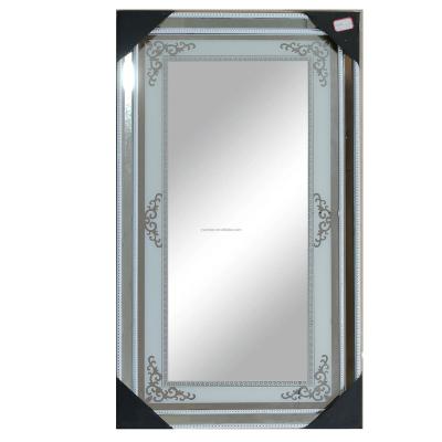 China Living Room Decoration China Custom Design Decorative Wall Dressing Standing White Full Length Mirror For Bedroom for sale