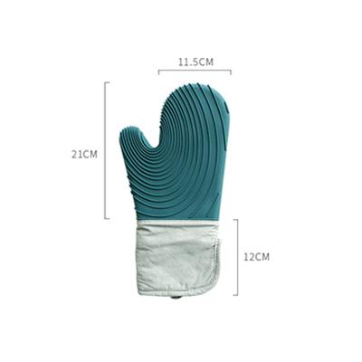 China Contemporary Wholesale Kitchen Silicone Microwave Oven BBQ Heat Resistant Gloves for sale