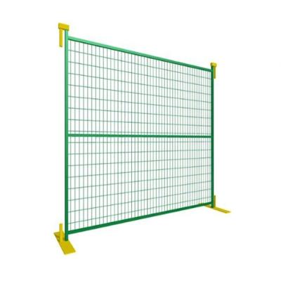 China Easily Assembled Removable Security Construction 6ft*10ft Canada Temporary Fence Panels Galvanized Or PVC Coated for sale