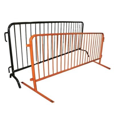 China Most Popular Used Crowd Control Barrier / Plastic Traffic Barrier / Road Safety Plastic Barrier 2.1 x 1.1m for sale