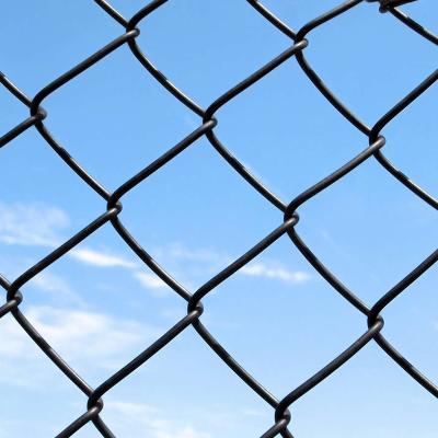 China Fast Shipping Easily Assembled Customizable PVC Coated Metal Ral 6005 Chain Link Wire With Low Price High Quality for sale