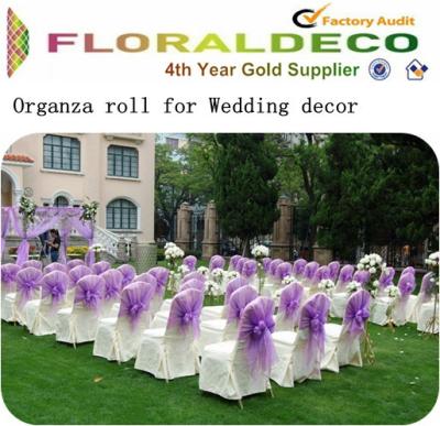 China BREATHABLE ORGANZA WEDDING SASH TABLE RUNNERS FOR WEDDING PARTY HIGH QUALITY for sale