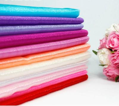 China Wholesale Anti Pill In Stock 100% Pure Silk 100% Polyester Satin Fabric For Dresses for sale