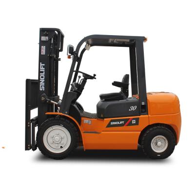 China Building Material Stores Sinolift L Series 3.0T Diesel Forklift for sale