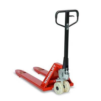 China Building Material Shops Zinc Or Stainless Steel NF Type Galvanized Hand Pallet Truck for sale