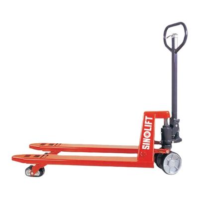 China Building Material Stores Sinolift NP Series Pallet Hand Truck With Hydraulic Pump for sale