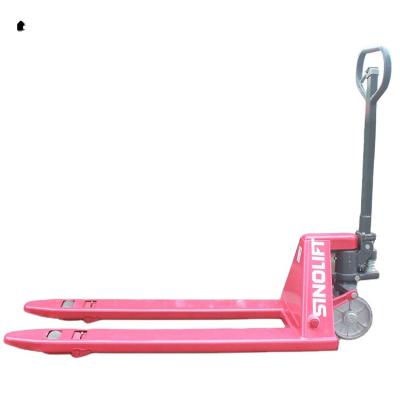 China Moving Goods SINOLIFT NPSL Series Super Low Profile Hydraulic Pallet Truck Capacity 2500 Kg for sale