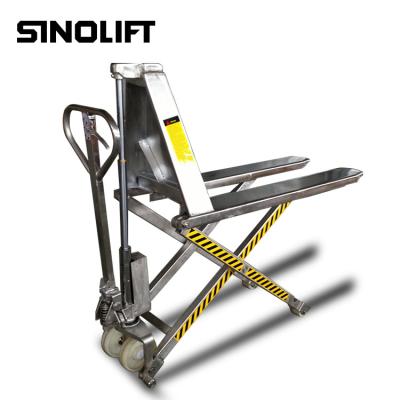 China High Efficiency Sinolift NPHS Single Scissor Manual Hydraulic Pallet Jack for sale