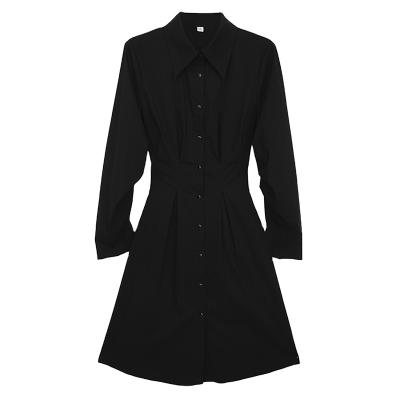 China Factory direct sales anti-static anorak dress high quality V-neck styles spring and autumn trench coat for sale