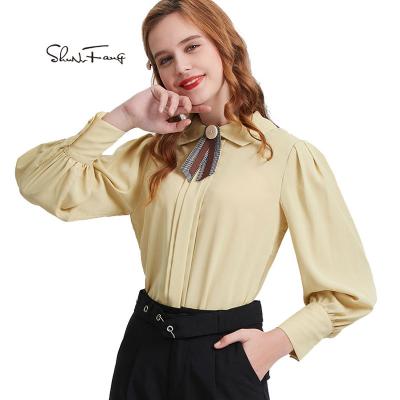 China Shunvfang anti-pilling factory direct sales of high quality single long-sleeved tops shirts can be customized styles for sale