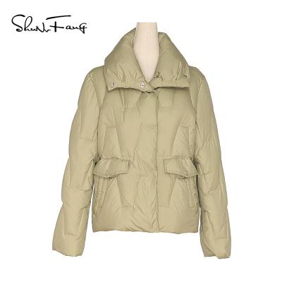 China high quality women waterproof solid jackets women down jacket ultralight for ladies made in china for sale