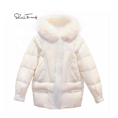 China Shunvfang High Quality Ultra Light Ultralight Winter Women's Waterproof Hot Selling Ladies Jacket Down With Hat for sale