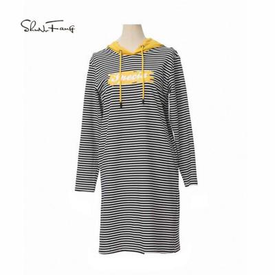 China Shunvfang Breathable Hoodie Dress Long Sleeve Fashionable Pull Over Women's Hoodies Sweatshirt For Women for sale