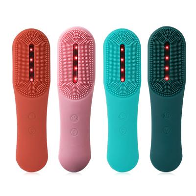 China Acne Treatment Private Label Facial Massager Brush Sonic Brush Silicone Face Brush Deep Cleansing for sale