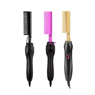 China New Ionic Hot Items Blow Dryer Brush Hot Air Styler Hair Dryer Straightening Products Comb for sale