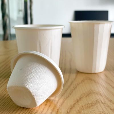 China 2oz Sugar Cane Bagasse Cup Disposable Stylish Disposable Biodegradable Paper Free Part Customized Logo NC Acceptable Disposable Bagasse Cup Accompanying Sauce Cup Disposable; JIA for sale