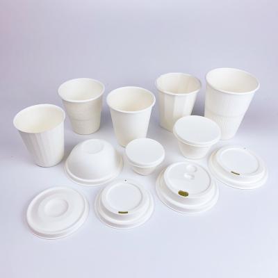 China 8oz 12oz Disposable Biodegradable Paper Cup For Custom Print Double Wall Coffee Disposable Paper Cup for sale