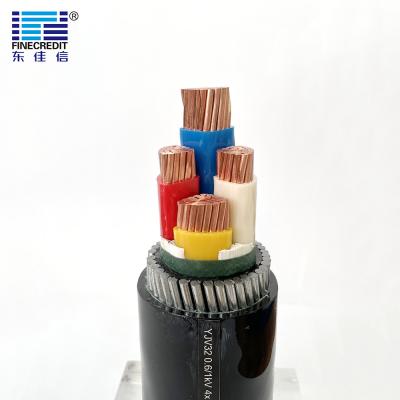 China 0.6/1KV laagspanningskabels Cu-geleider XLPE-kabel pvc-geïsoleerde kabel Te koop