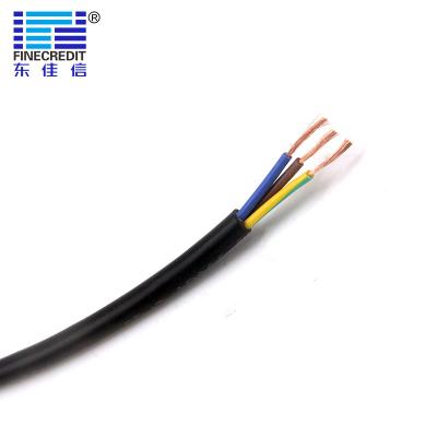 China 0.5mm2 H03VV-F Flexible Industrial Electrical Cable PVC Insulated VDE Certificate for sale