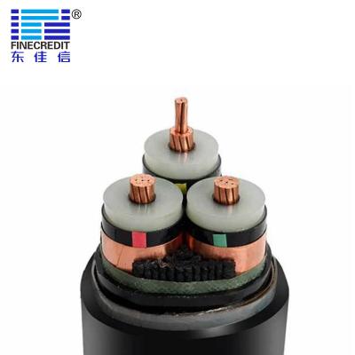 China YJLV23 8.7/15kv Medium Voltage Power Cable 3 Core Fire Resistant for sale