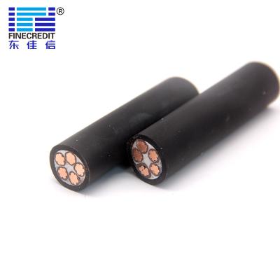 China Cabo isolado subterrâneo de XLPE, fio zero do halogênio do baixo fumo de WDZ-YJY N2X2Y 1.5-630mm2 à venda