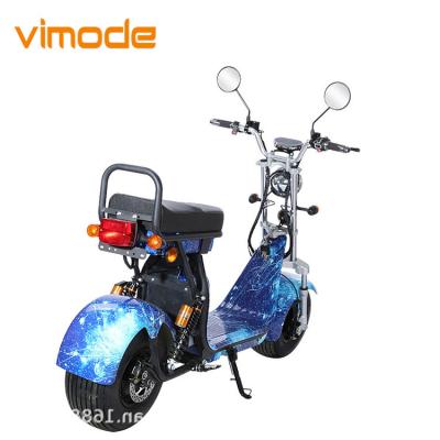 China VIMODE EEC COC unisex power 1500w mini citycoco electric scooter for adult for sale