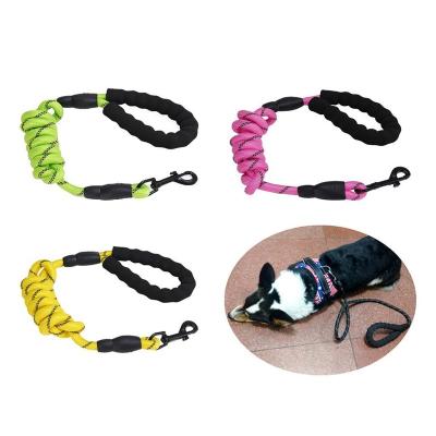 China New-fashion large, medium and small dogs can use the dog leash, comfortable handle, length can be customized for sale