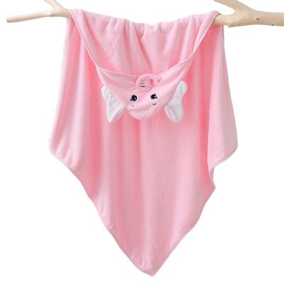 China Sustainable Wholesale Soft High Quality Ultra And Absorbent Organic Cotton Baby Bath Towel With Hood for sale