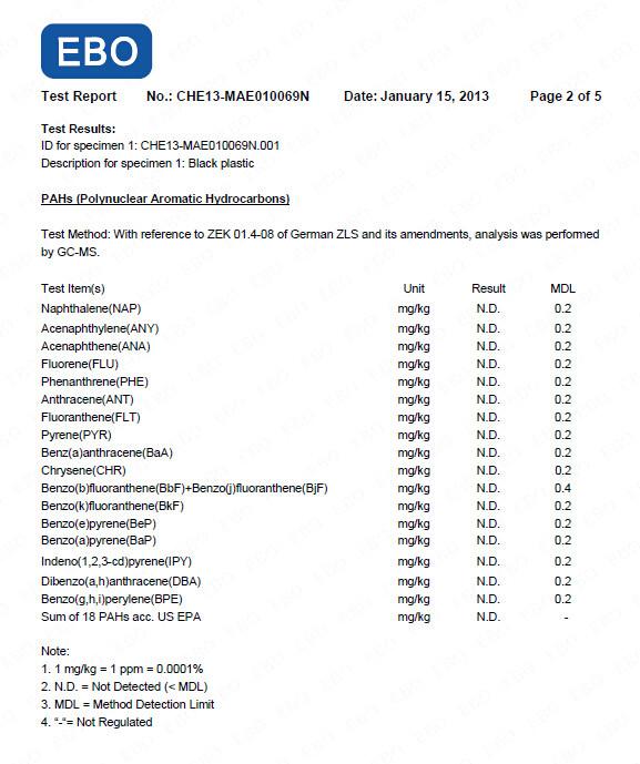 PAHS REPORT - Shandong Changsheng Rubber Co., Ltd