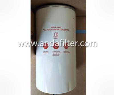 China High Quality Fuel Water Separator Filter For Doosan 400508-00063 for sale