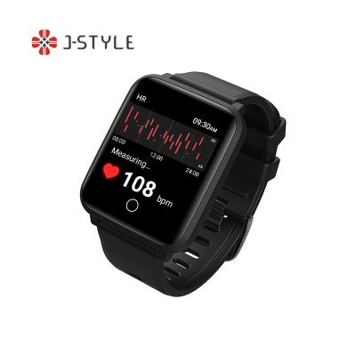 China Full Touch Screen Touch Heart Rate Monitor Waterproof IP67 Fitness Tracker J Style Smart Watch for sale