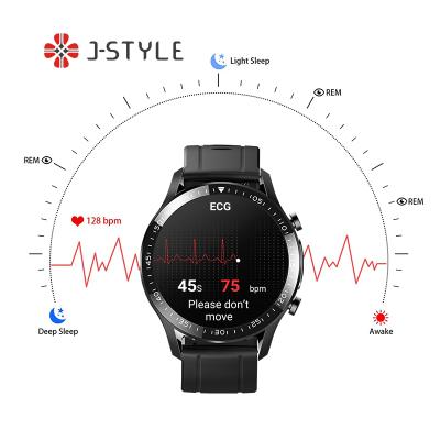 China Chargeable 1.39 Touch Screen Amoled ECG Bluetooth Watch Phone Medical Grade Luxury Smart Watch for sale