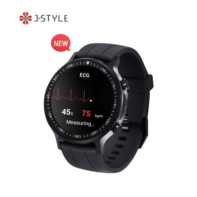 China Touch Screen Blood Oxygen Heart Rate ECG Monitor Fitness Sport Wristband Smart Watch Amoled Smart Watch for sale