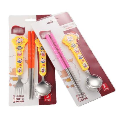 China Disposable Cutlery Kit Set With Printed Card Art Paper Blister Packaging For Modern Design Disposable Food for sale