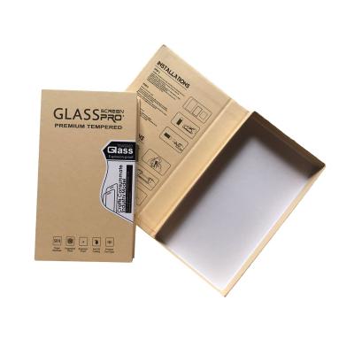 China Disposable Disposable Factory Customized 1000gsm Cardboard Tempered Glass Packaging Box Package for sale