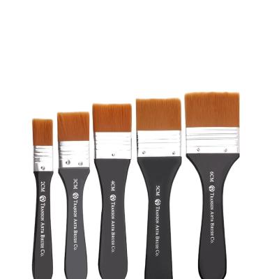 China Art Painting Artist Paint Brush with Nylon Hair Suitable for Art Oil, Acrylic, Water Color for sale