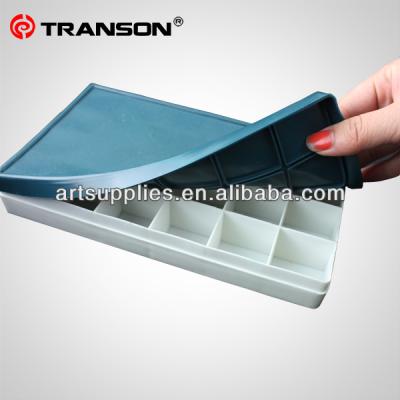 China Transon plastic 24 - soft cover plastic watercolor palette good for watercolor, acrylic paints for sale