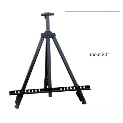 China Wholesale Painting Easel Painting Easel, Black Adjustable Tripod Easel for sale