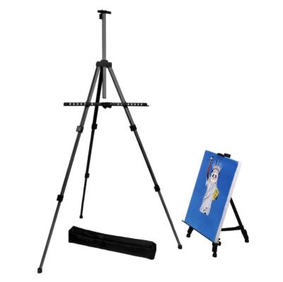 China Lightweight folding easel painting easel, Transon metal painting easel stand.160cm metal drawing easel for sale