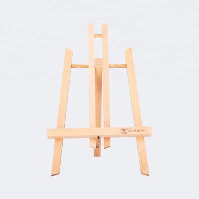 China Wooden Folding Easel Display Easels Painting Easels, Mini Canvas and Easel for Desktop Art Drawing. for sale