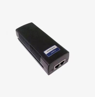 China Video Network Products Single Port POE Injector 10/100/10000Mbps 1Channel High Power PoE Midspan Injector for sale